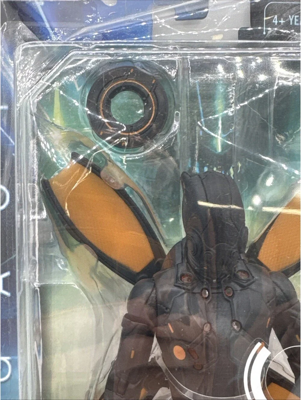 Disney Tron Legacy Deluxe Black Guard Action Figure 2010 Spin Master Series 1